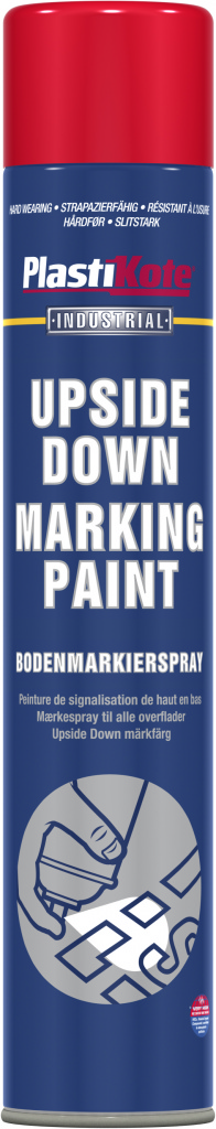 Upside Down Marking Paint - 750ml Red