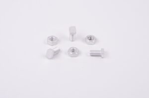 Cropped Head Bolts & Nuts - Pack of 20