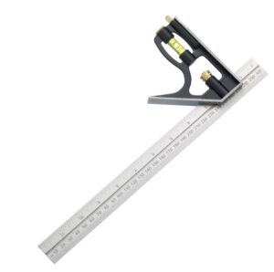 Combination Square - English & Metric Markings - 12"/300mm