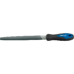 Soft Grip Engineers Half Round File - 200mm