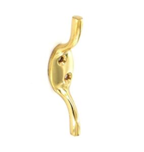 Brass Cleat Hook - Medium