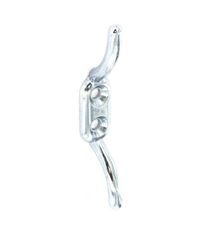 Cleat Hook Zinc Plated - 90mm