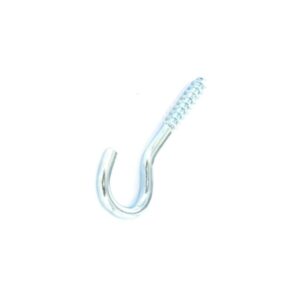 Screw Hooks Zinc Plated (4) - 55mm