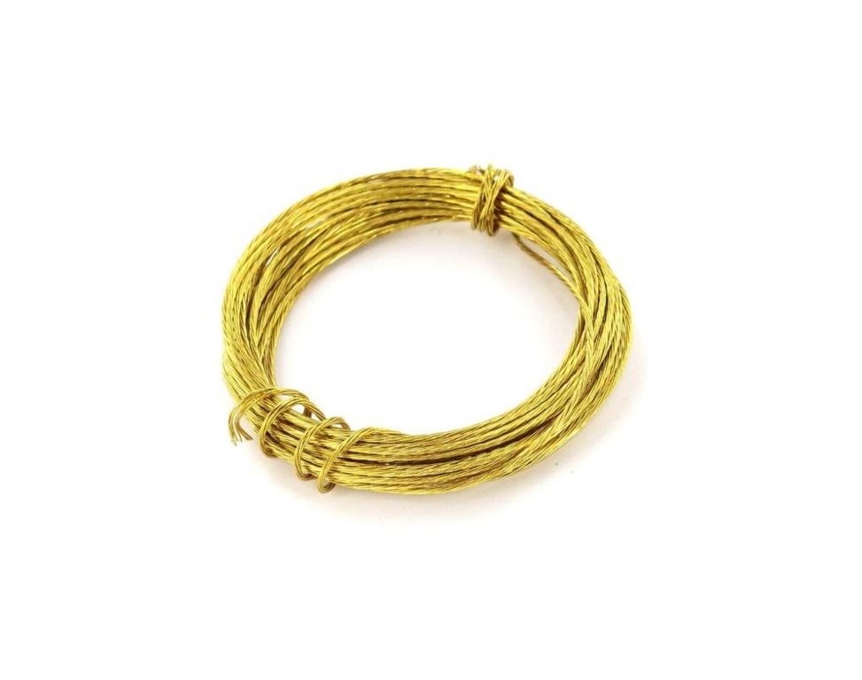 Picture Wire Brass - 3.5m