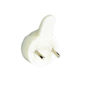 Hard Wall Picture Hooks White (4) - 22mm