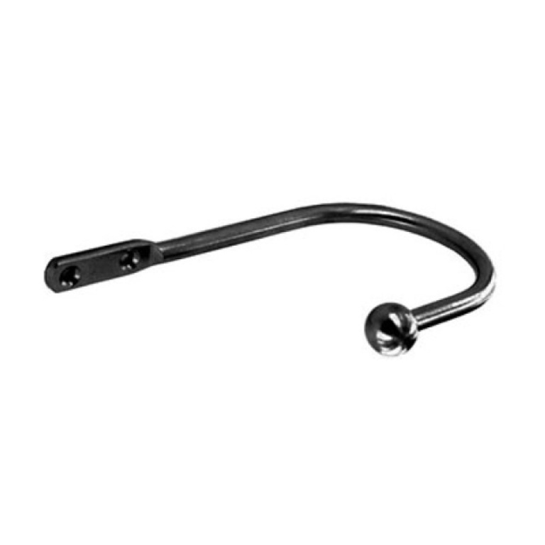 Modern Curtain Holdback - 170mm Black