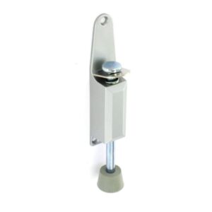 Kick Down Door Stop Aluminium - 125mm