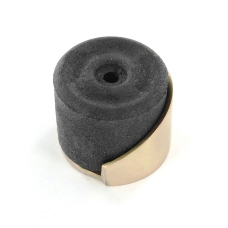 Brass Shielded Door Stop - 38mm