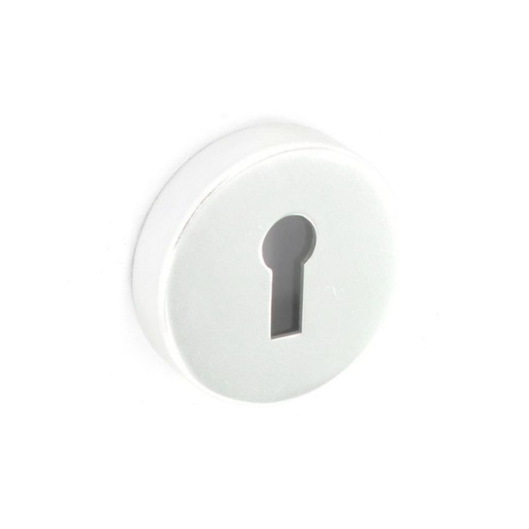 Aluminium Escutcheon Lock Polished - 50mm - Pack of 5