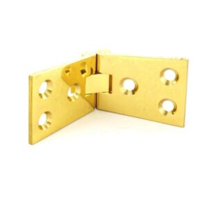 Brass Counterflap Hinges (Pair) - 1 1/4" x 4"