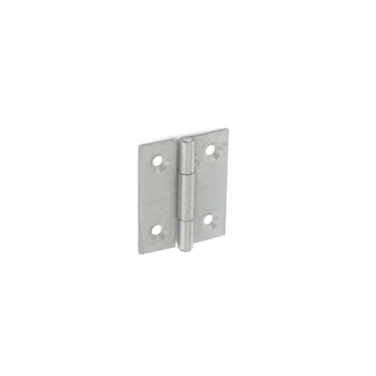 Steel Butt Hinges Self Colour - 40mm (Pair)