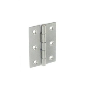 Steel Butt Hinges Self Colour - 65mm Pair