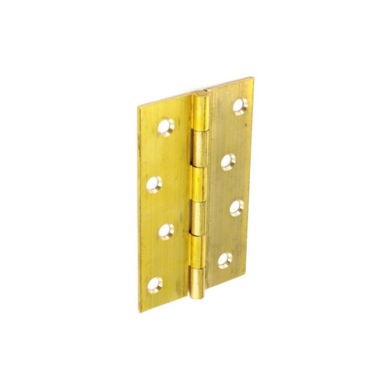 Brass Butt Hinges Self Colour (Pair) - 50mm