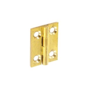 Brass Butt Hinges Self Colour (Pair) - 25mm