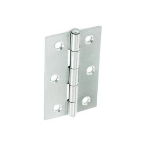 Loose Pin Butt Hinges Zinc Plated (Pair) - 75mm