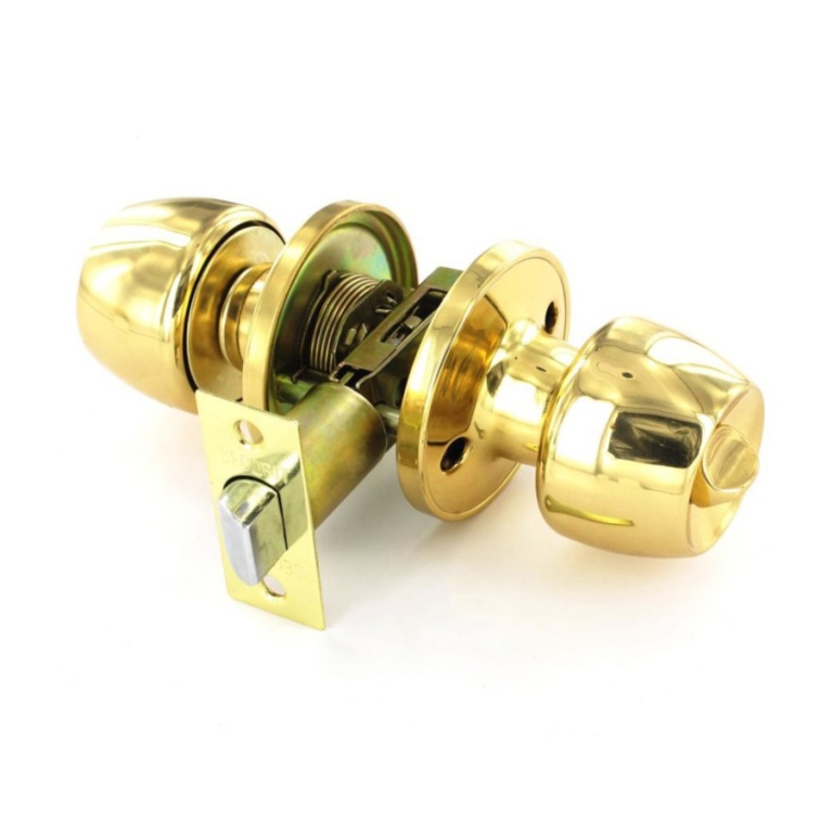 Brass Privacy Knob Set - 60mm/70mm