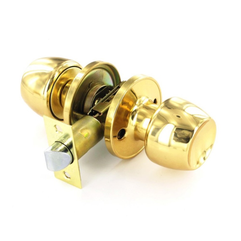 Brass Passage Knob Set - 60mm/70mm