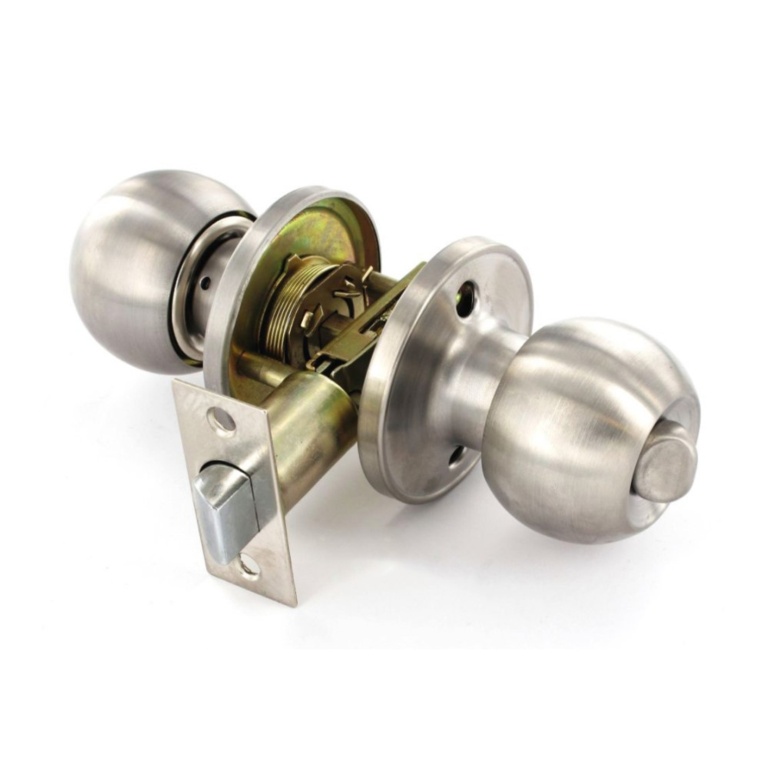 Stainless Steel Privacy Knob Set - 60mm/70mm