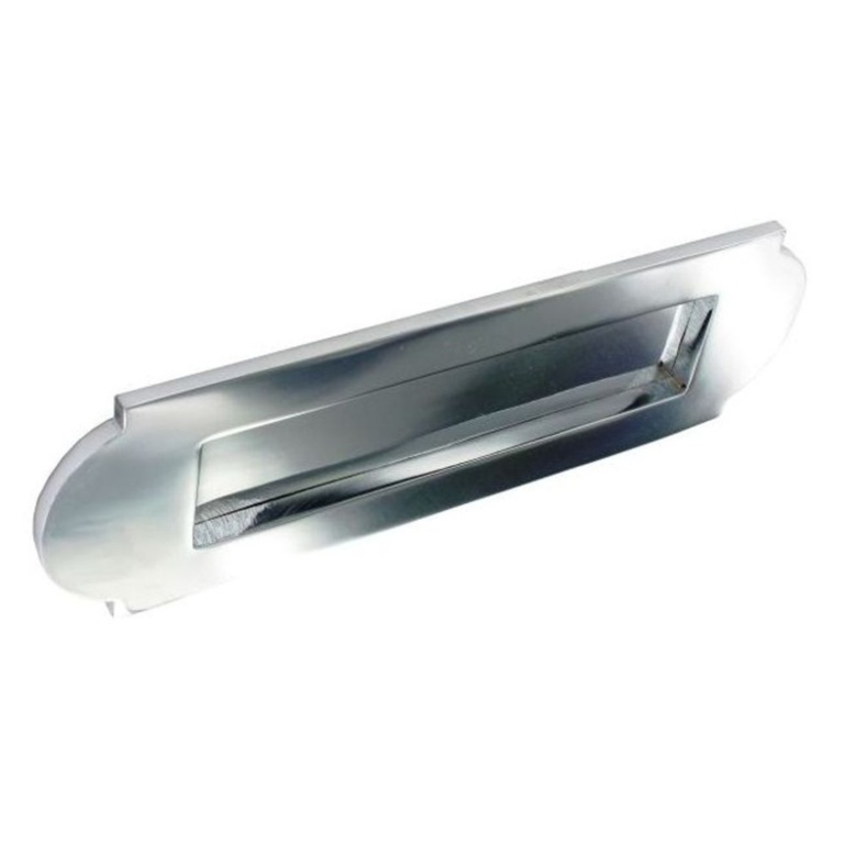 Chrome Shaped Letter Plate - 280mm