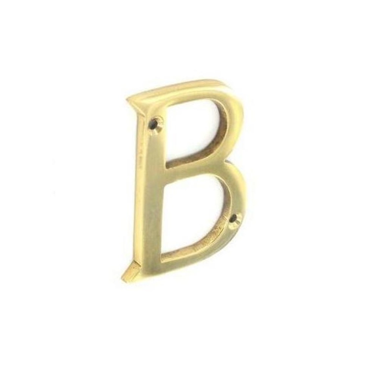 Brass Letter B - 75mm