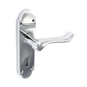 Richmond Chrome Lock Handles (Pair) - 170mm