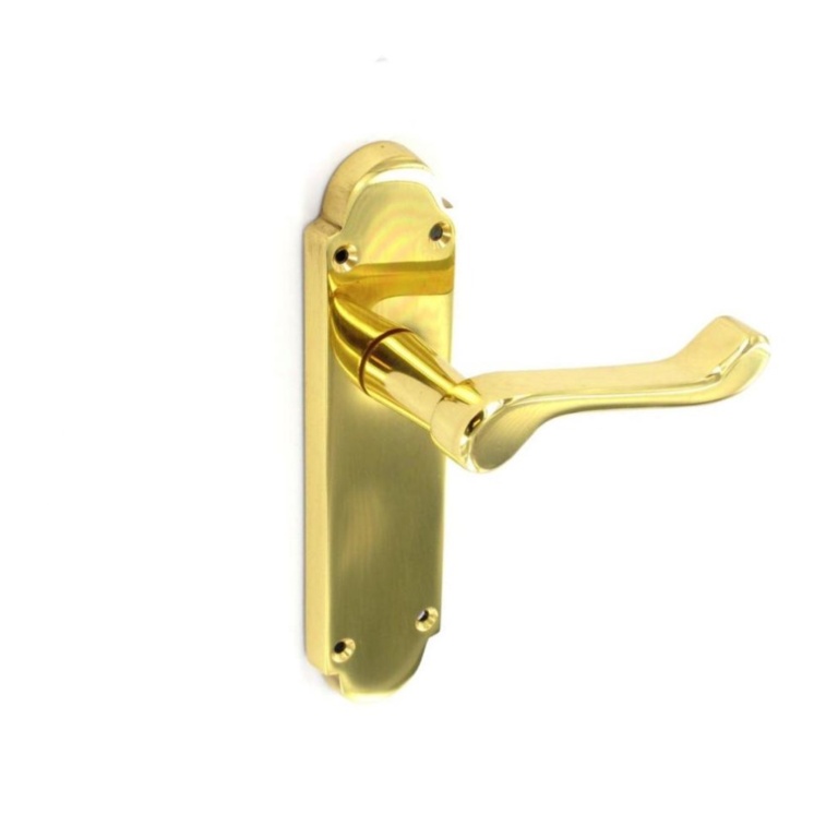 Richmond Brass Latch Handles (Pair) - 170mm