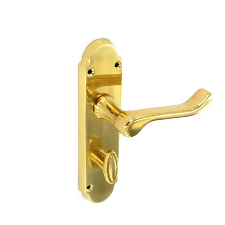 Richmond Brass Bathroom Handles (Pair) - 170mm