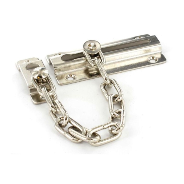 Steel Door Chain - NP 80mm