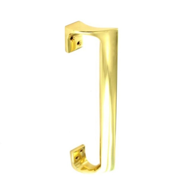 Brass Pull Handle Oval Grip - 225mm