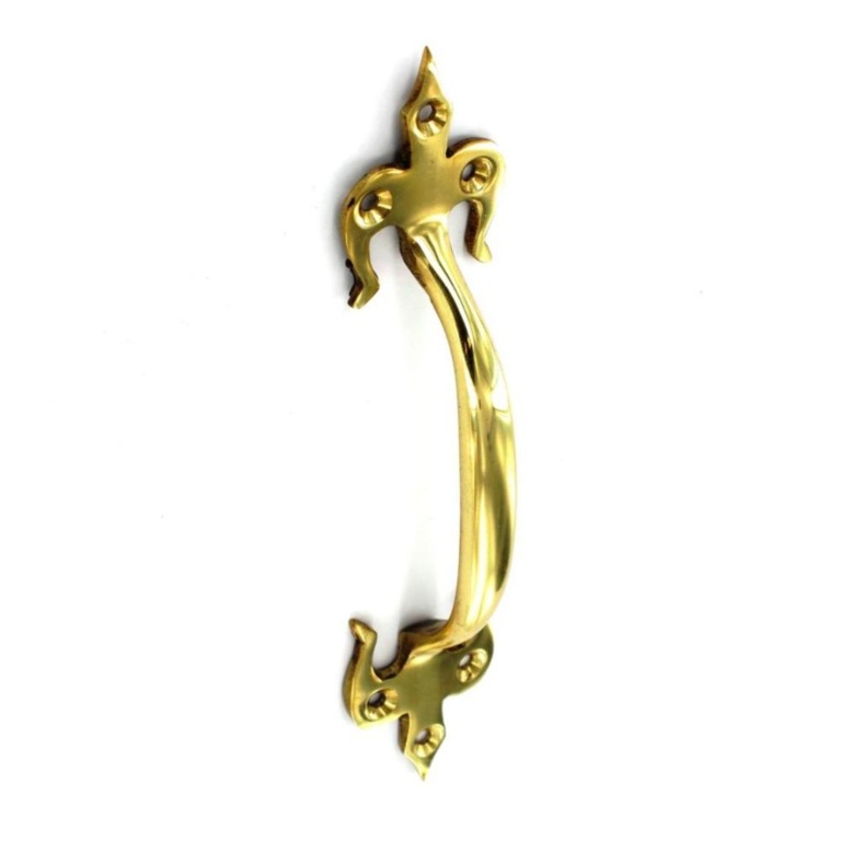 Brass Fleur-De-Lys Handle - 175mm