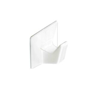 Self-Adhesive Hooks White (3) - Medium