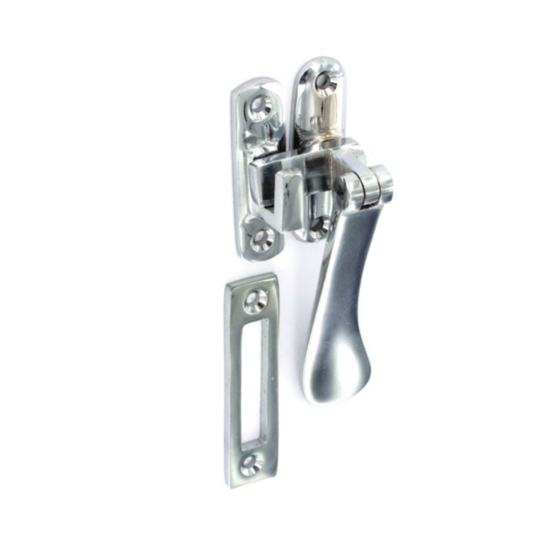 Chrome Casement Fastener - 100mm