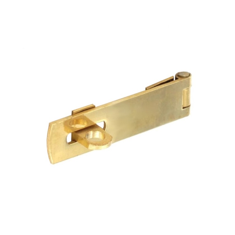 Brass Hasp & Staple - 63mm