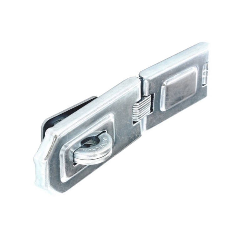 Flexible Hinged Hasp & Staple Zinc Plated - 150mm