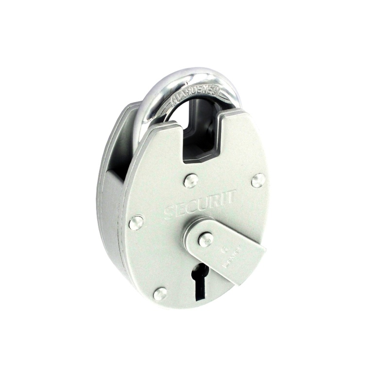 5 Lever Close Shackle Padlock Double Plate - 63mm