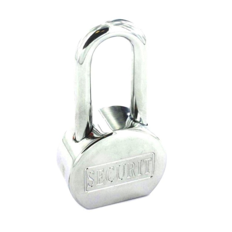 Security Padlock Long Shackle - CP 65mm