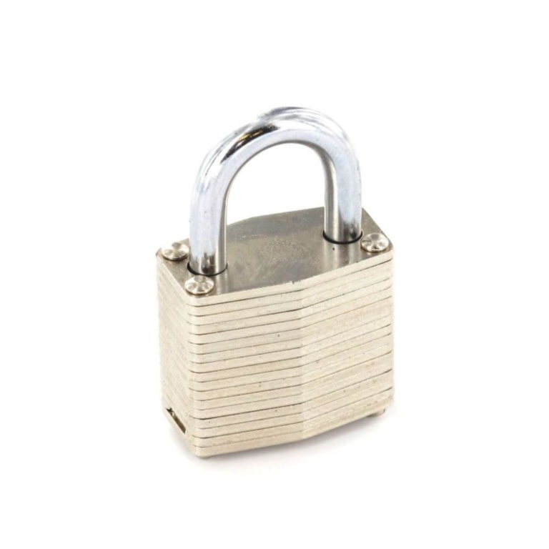 Laminated Padlock Brass Cylinder - 64mm