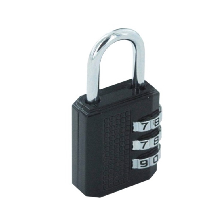 Combination Padlock with Dial - Silver 35mm