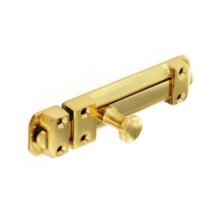 Brass Door Bolt Heavy - 150mm