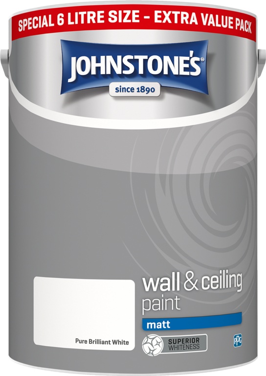 Wall & Ceiling Matt 6L - Brilliant White
