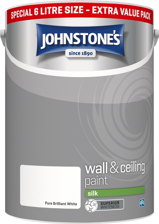 Wall & Ceiling Silk 6L - Brilliant White