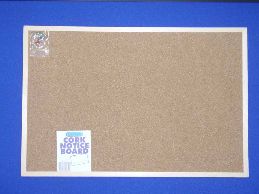 Cork Notice Boards - 60cm x 90cm