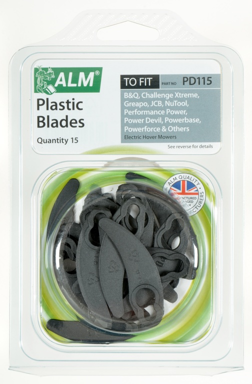 Plastic Blades - Pack of 15