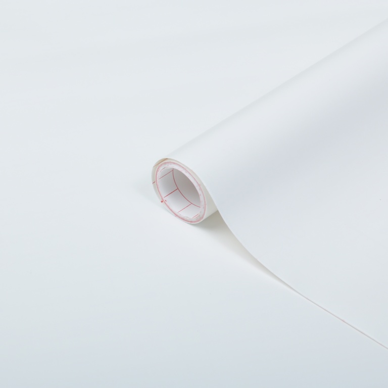 Self Adhesive Film - Matt White - 45cm x 2m