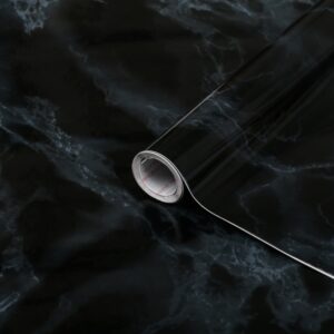 Self Adhesive Film - Black Marble - 45cm x 2m