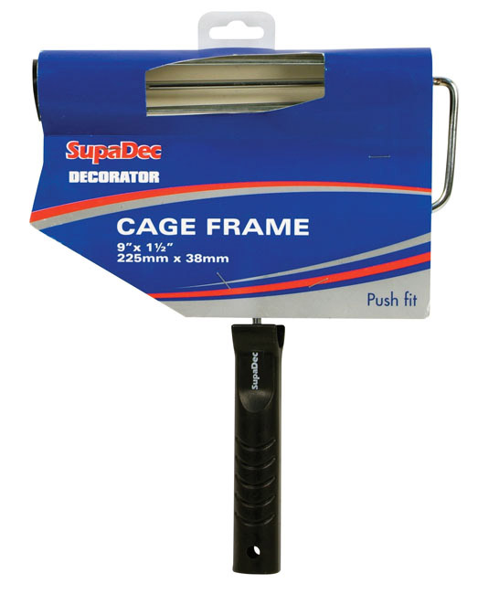 Roller Frame with Plastic Handle - 9" x 1.5" / 225mm x 38mm