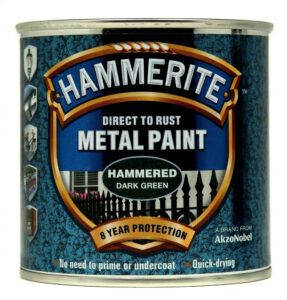 Metal Paint Hammered 250ml - Dark Green