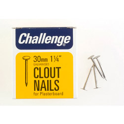 Clout - Plasterboard Nails - Galvanised (Box Pack) - 30mm