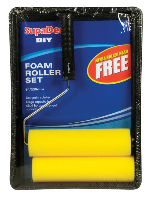 Foam Roller & Tray Set - 9" / 255mm