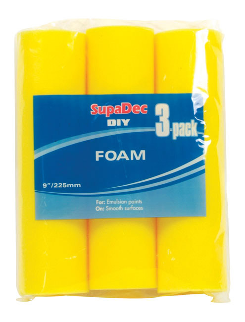 Foam Roller Refills - 9" / 255mm Pack 3